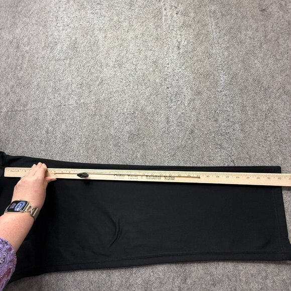 Nike THERMA-FIT Sweatpants Men L Black Fleece 32" Adjustable Leg KO Knockout b10 - Picture 13 of 16